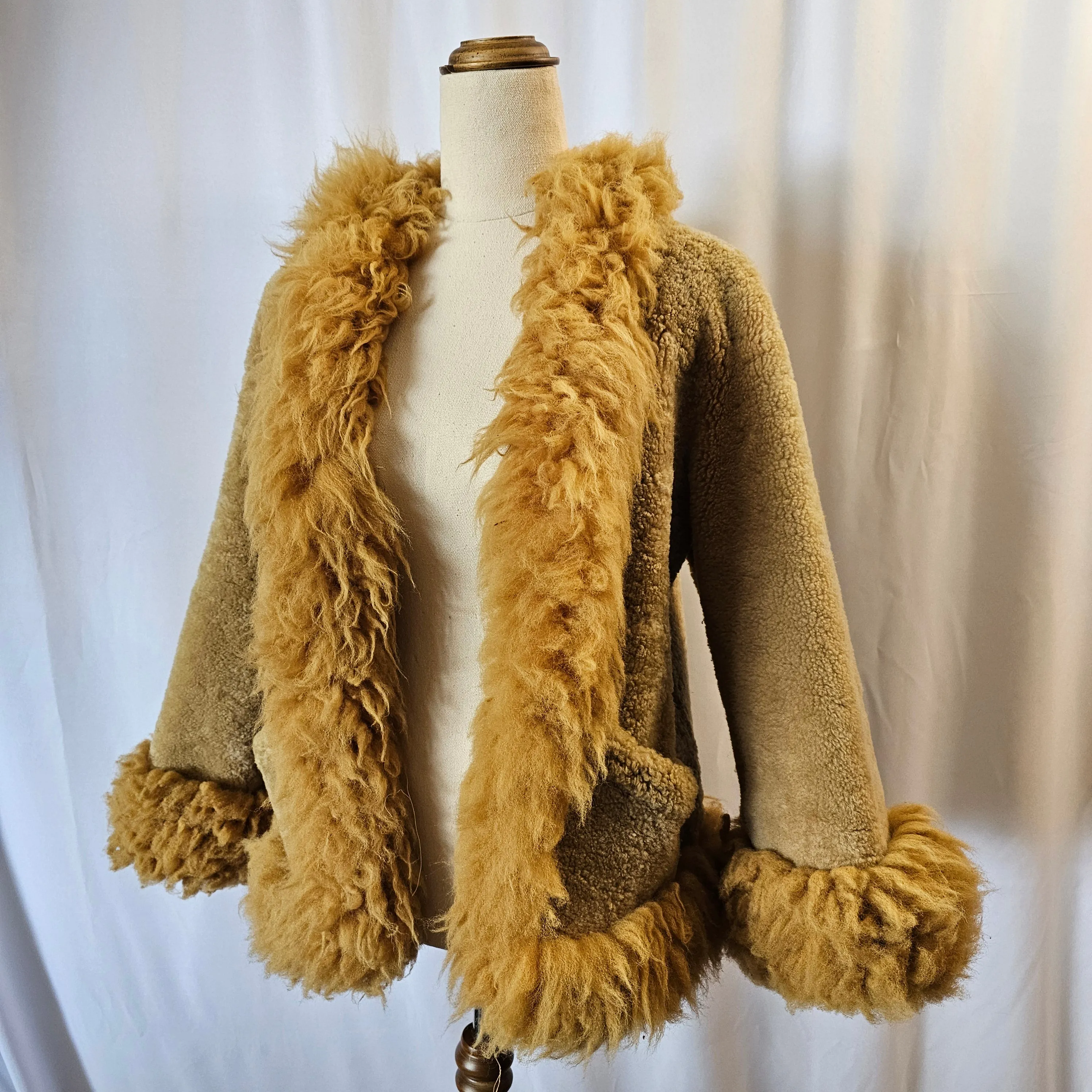 Penny lane sheepskin shearling coat