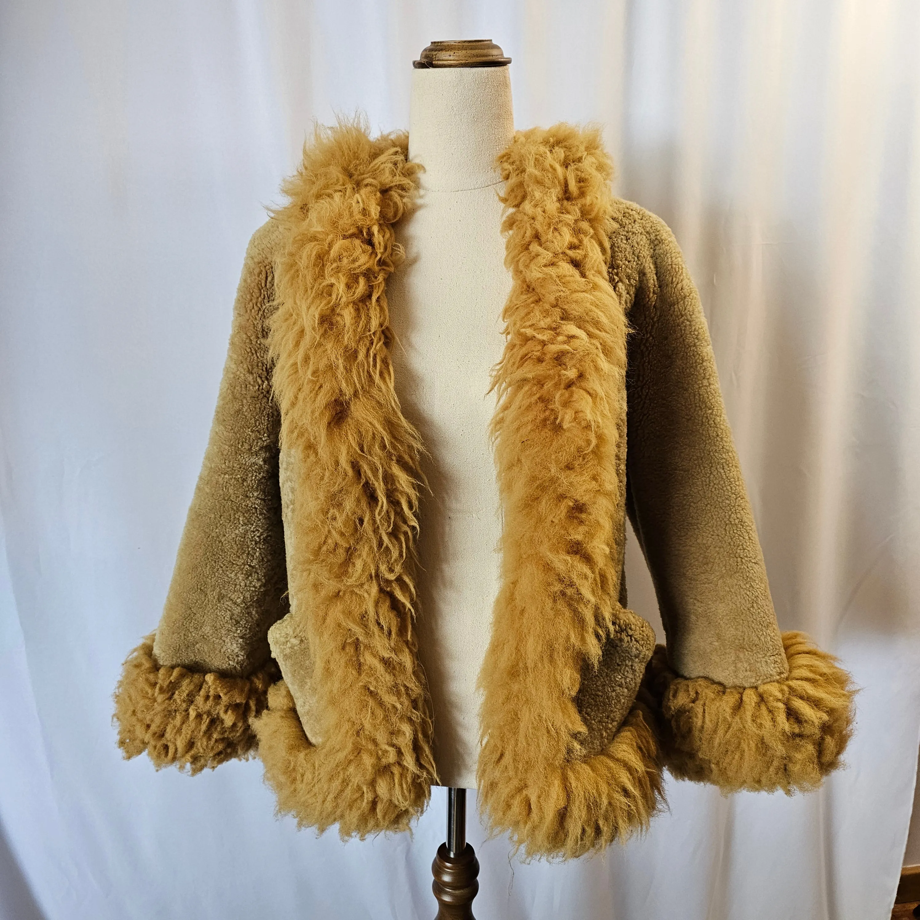 Penny lane sheepskin shearling coat