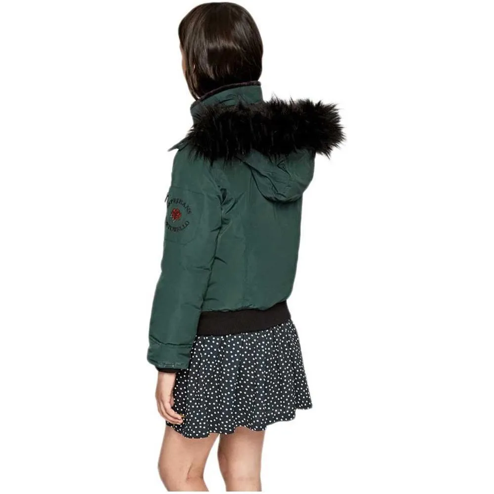 Pepe Jeans Girls Ariadna Jacket in Green