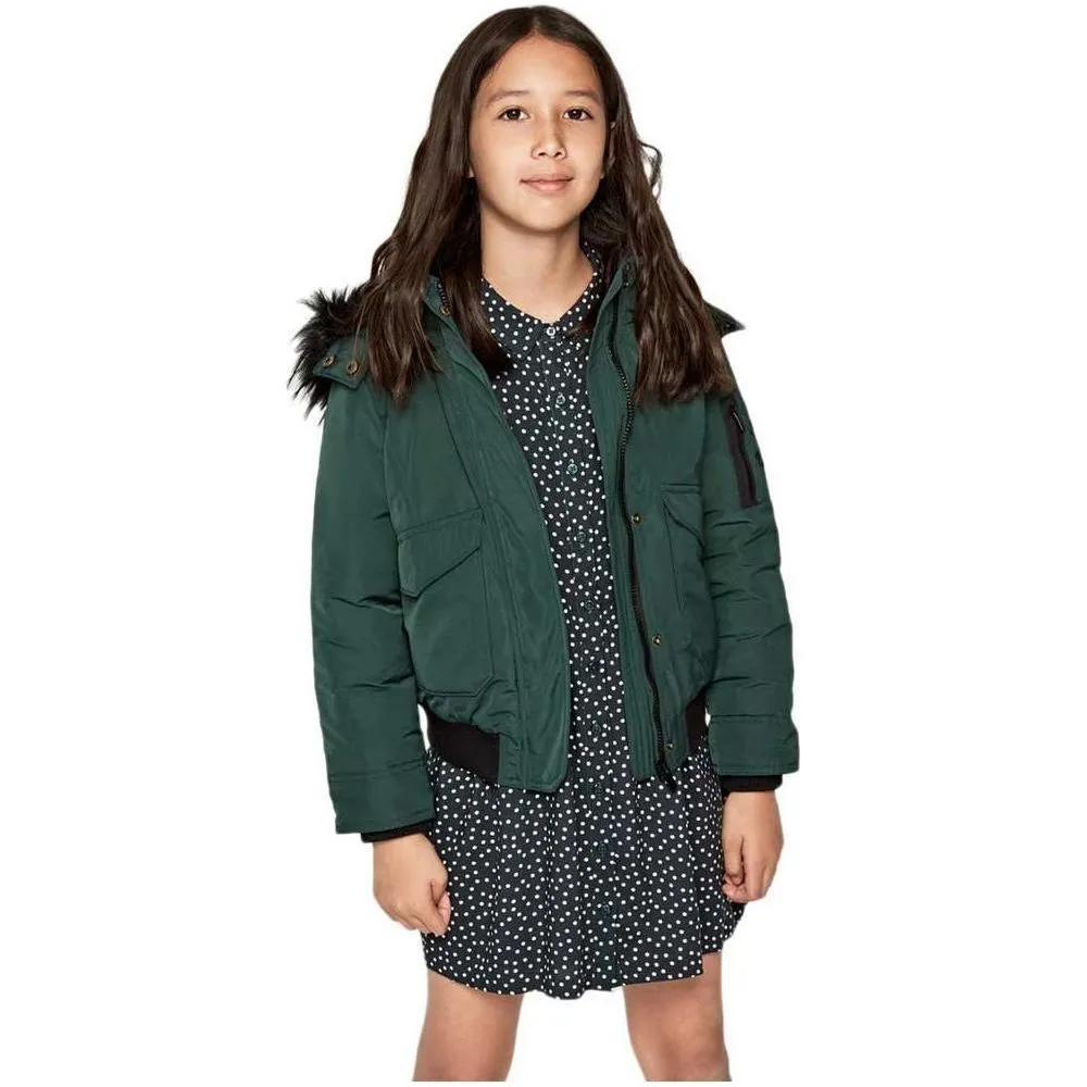 Pepe Jeans Girls Ariadna Jacket in Green