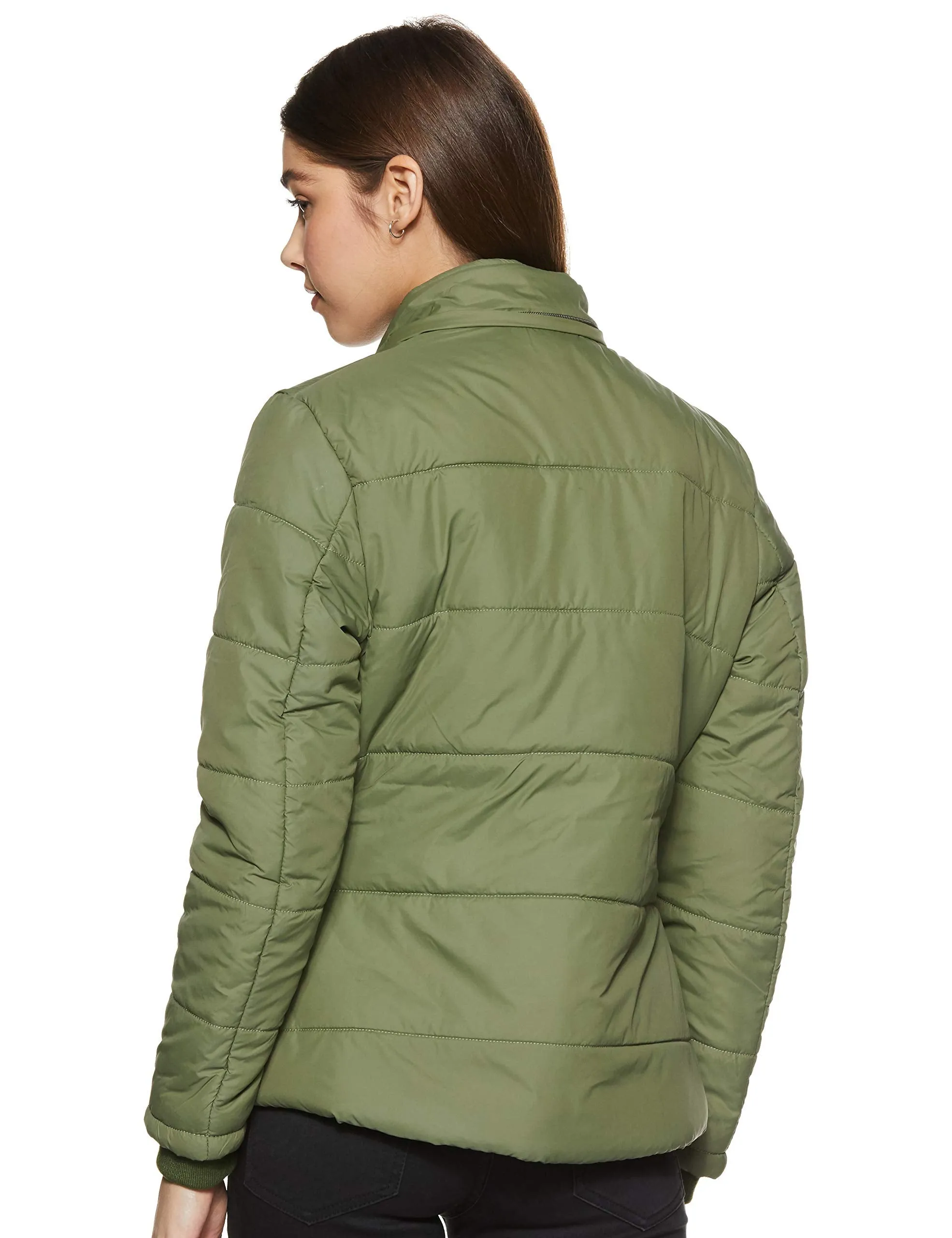 Qube By Fort Collins Women's Parka Coat (683AZ_Olive_2XL)