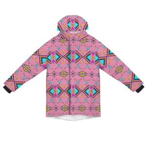 Rite of Passage Pink Unisex Sherpa Lined Hooded Coat