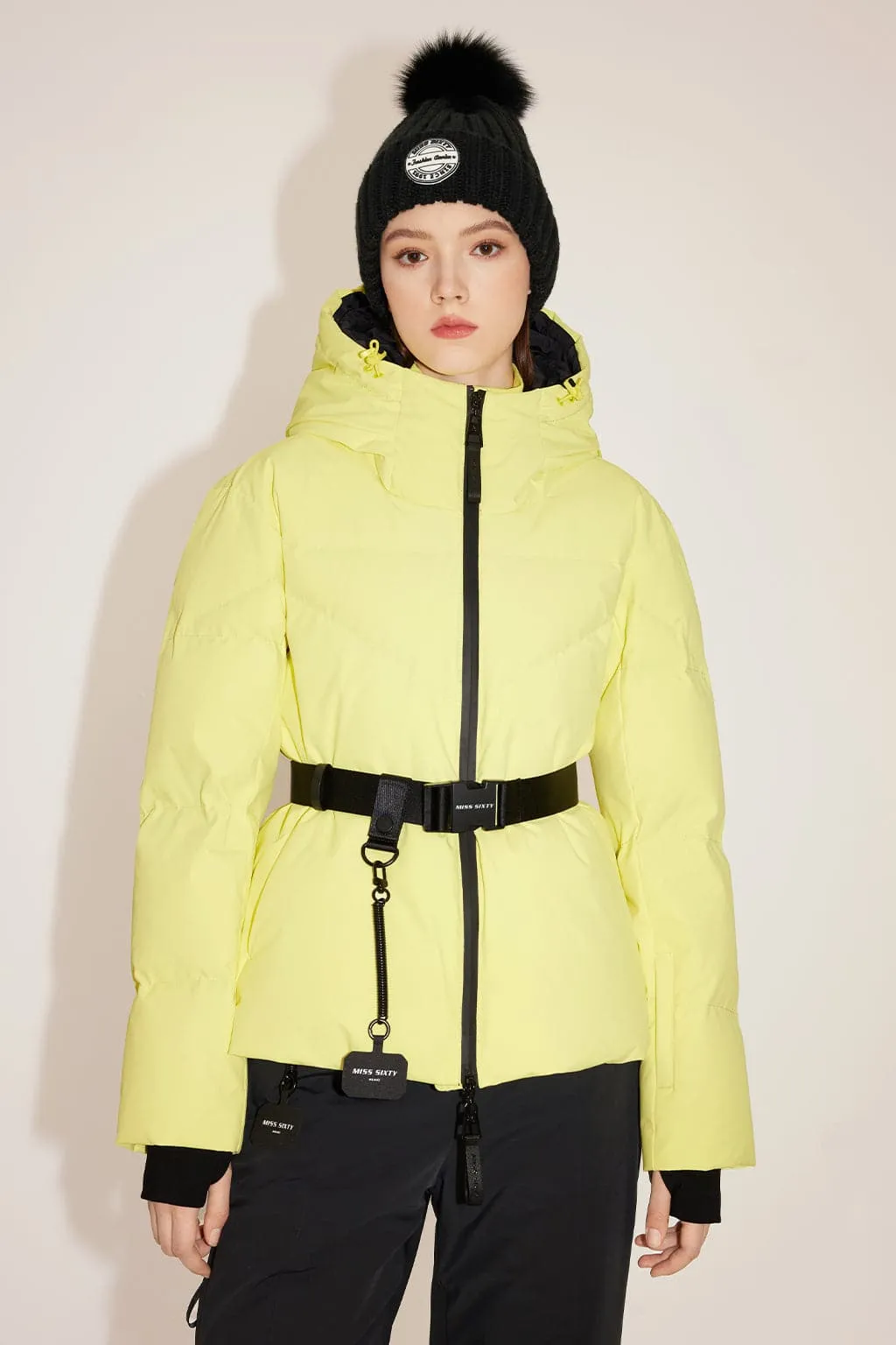 Ski Collection Windproof Hooded Down Jacket