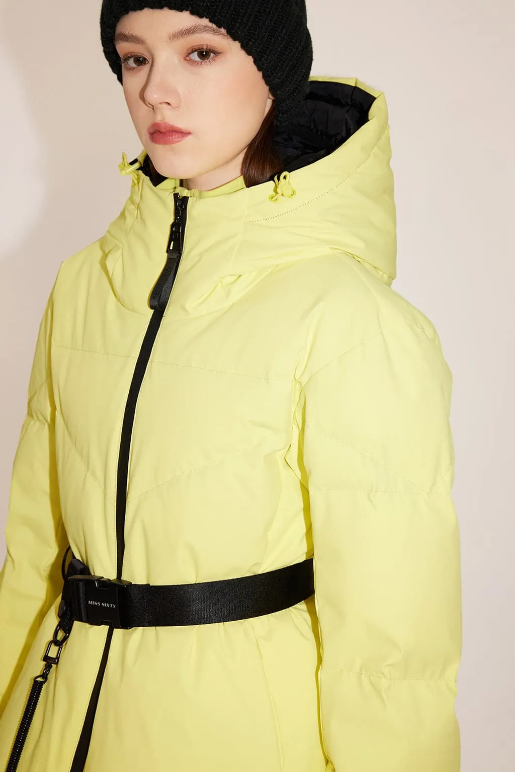 Ski Collection Windproof Hooded Down Jacket