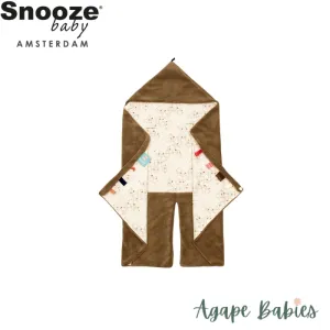 Snoozebaby Trendy Wrapping Wrap Blanket - Camel Bubbles