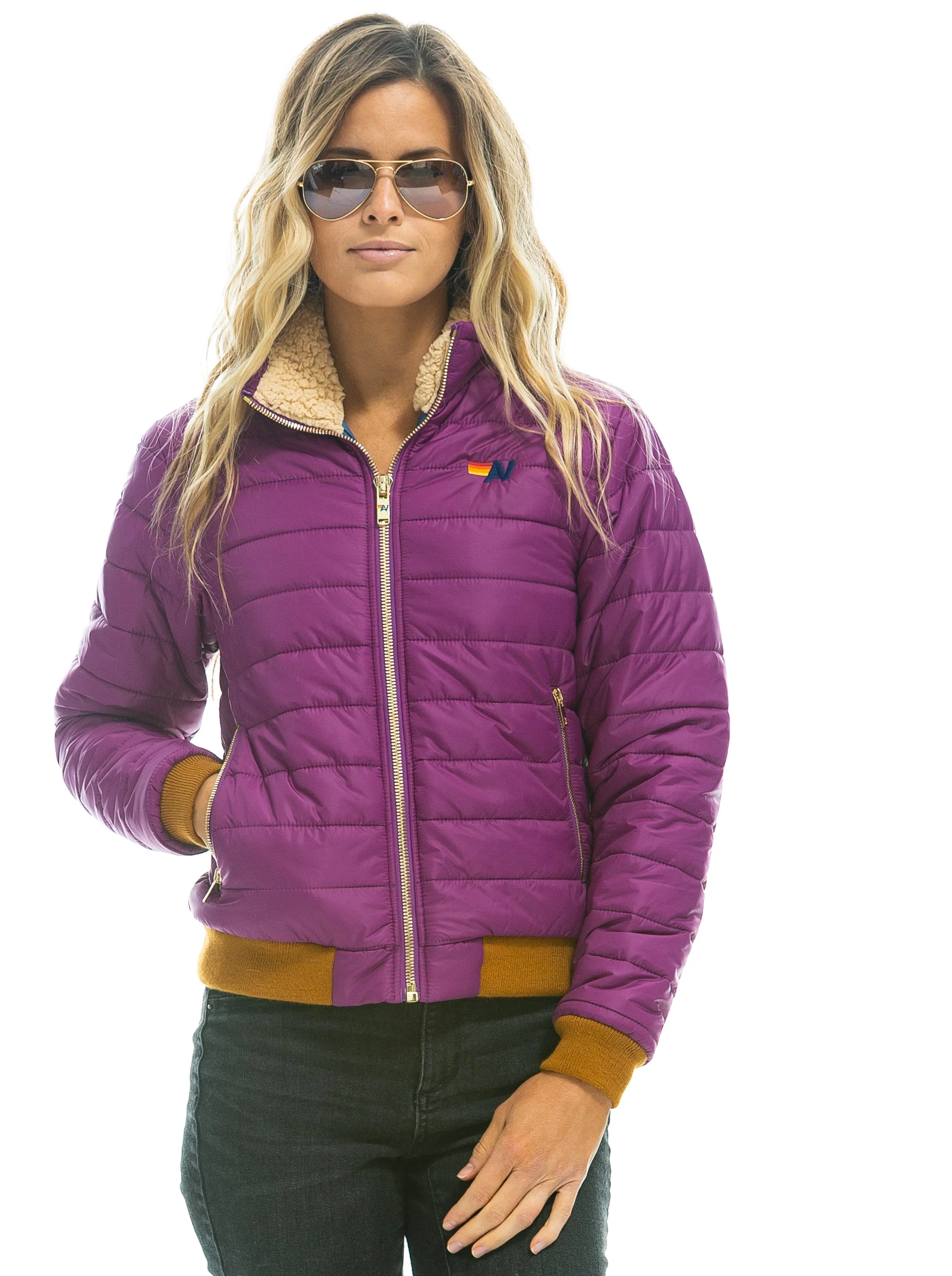 SUNBURST JACKET - GLOXINA