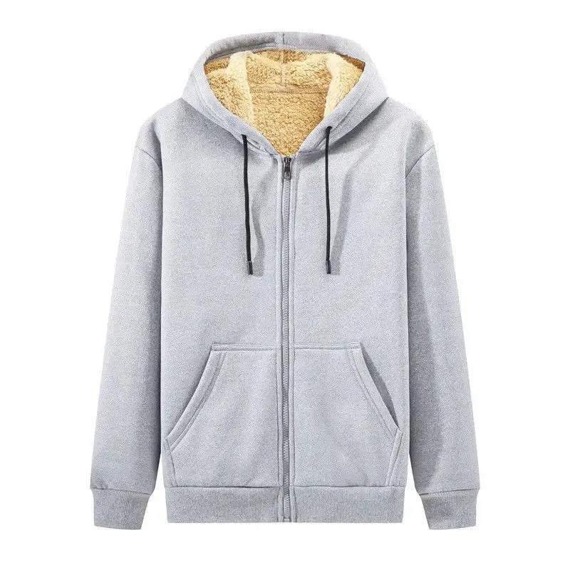 Teenage Hoodie Lamb Fleece Coat