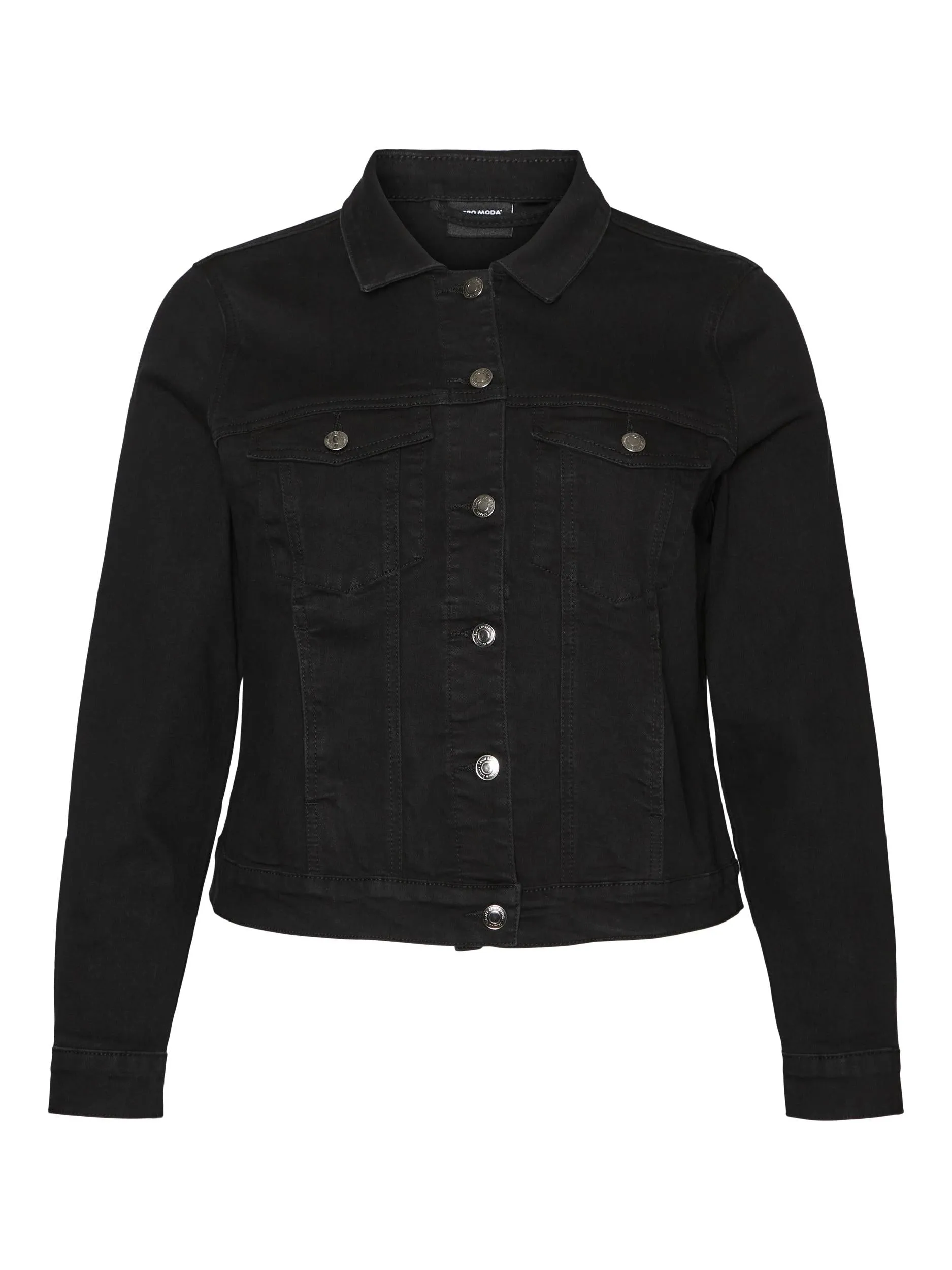 Vero Moda Curve Black Denim Jacket