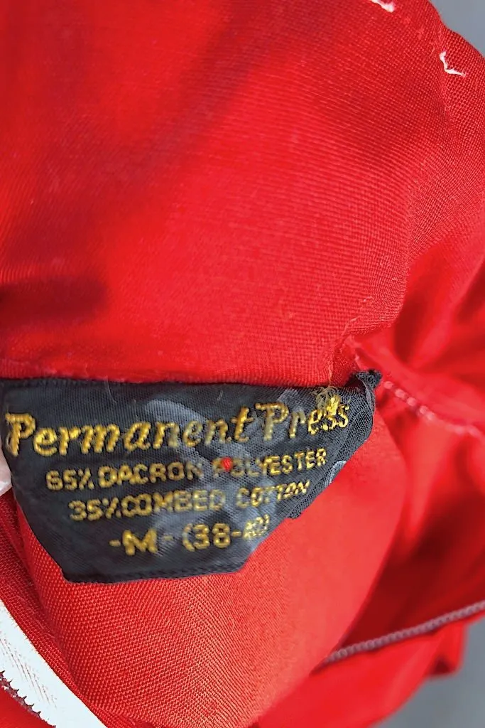 Vintage Red Nautical Jacket