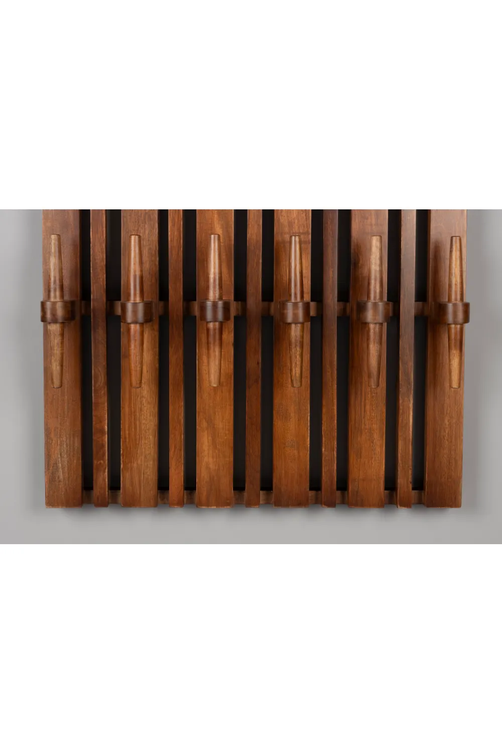 Wooden Wall Coat Rack With Shelf | Dutchbone Jakub